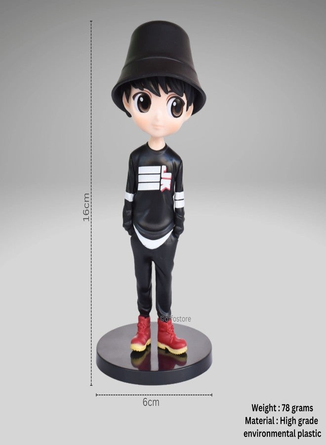 Offo|| BTS Action Figure - Jungkook [17cm] | Compact & Durable PVC Figurine for Home Decor, Office Desk, Car Dashboard | Perfect BTS Army Gift for Fans, Collectors, Teens & K-Pop Enthusiasts - Image 4